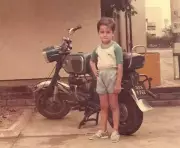 Shahid Kapoor Shares Childhood Photo with Motorcycle, Celebrates Father's Birthday