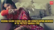 Shanaya Kapoor's Ethnic Anarkali: Perfect Wedding Season Fashion Inspiration