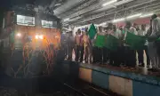 Shettar Flags Off New Belagavi-Charlapalli Train, Urges Land Acquisition for Railway Line