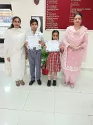 Shivam and Mannat Secure Third Position in Traditional Yoga Competition