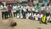 Siddaramaiah Supporters Burn Tyres in Protest Against Congress CM Change Move