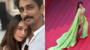 Siddharth Praises Aditi Rao Hydari's Stunning Cannes 2026 Look
