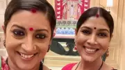 Smriti Irani Shares Heartfelt Post for Friend Sakshi Tanwar