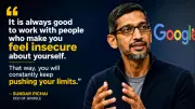 Sundar Pichai's Counterintuitive Career Advice: Embrace Insecurity to Grow