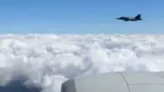 Swedish Gripen Jets Escort PM Modi's Aircraft Ahead of Gothenburg Arrival
