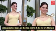 Tamannaah Bhatia's Zara Maxi Dress Goes Viral: Affordable Style with Louboutin Heels