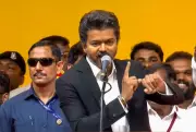 Tamil Anthem Relegated to Third Spot at Vijay Swearing-In Sparks Political Row