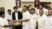 Tamil Nadu CM Vijay Meets AIADMK Rebel Leader Shanmugam, 30 MLAs Back TVK