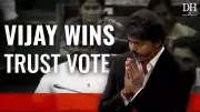 Tamil Nadu CM Vijay Wins Trust Vote, Splits AIADMK