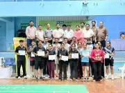 Tanmay Gawande and Aayush Durgpurohit Win Twin Titles in Nagpur Badminton Tournament