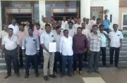 Tasmac Employees Demand Jobs, Protest Over Extra Charge Case