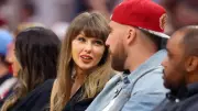 Taylor Swift and Travis Kelce Coordinate Outfits at Cavaliers Playoff Game