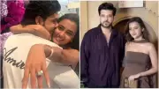 Tejasswi Prakash Karan Kundrra First Public Appearance After Engagement
