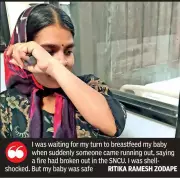 Ten Newborns Evacuated After Fire Incident at Nagpur Hospital SNCU