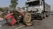 Three killed as truck hits tractor on GT Road in Kannauj