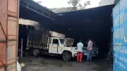 Three Vehicles Gutted in Ghaziabad Workshop Fire, No Casualties Reported