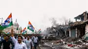 TMC Alleges Post-Poll Violence, Harassment of Workers During Kolkata Protest