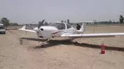 Training Aircraft Makes Emergency Landing in Aligarh Field Due to Technical Glitch