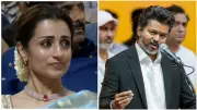 Trisha Gets Emotional at Vijay's Swearing-In Ceremony as Tamil Nadu CM