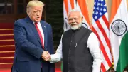 Trump Calls Modi 'Great' in Surprise US Embassy Party Appearance