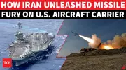 Trump Claims Iran Fired 111 Missiles at US Aircraft Carrier, All Shot Down