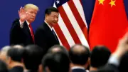 Trump departs for China visit, trade and Iran on agenda