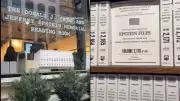 Trump-Epstein Files Reading Room Opens in New York Exhibition