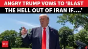 Trump Frustrated Over Iran Peace Proposal: 'I Said No Nukes But…'
