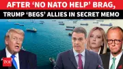 Trump Secretly Begs NATO Allies to Form New Bloc Against Iran Hormuz Ban