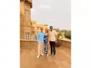 Trump's Daughter and Son-in-Law Visit Jaisalmer's Sonar Fort