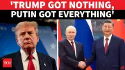 Trump's Empty Beijing Summit Reveals China's True Pivot to Putin