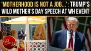 Trump's 'Motherhood Not A Job' Remark Sparks Viral Backlash at White House Event