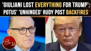 Trump's Rudy Giuliani Post Sparks Backlash, Internet Reacts