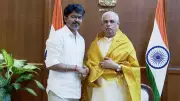 TVK Blames Governor’s Office as Tamil Anthem Row Erupts After Vijay’s Oath