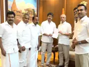TVK Chief Vijay Meets TN Governor to Stake Claim to Form Government