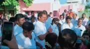 TVK MLA Dilip Refuses Petitions from Elderly Women in Namakkal