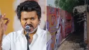 TVK office torched in Trichy ahead of Tamil Nadu election results