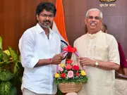 TVK's Vijay Meets TN Governor, Set to Take Oath as CM on Sunday