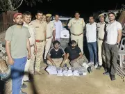 Two Arrested in Rajasthan with Drone-Dropped Drugs and Weapons from Pakistan