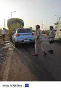 Two Dead, Three Injured in Car-Trolley Collision on NH-65 in Zaheerabad