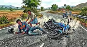 Two Killed in Motorcycle-Dumper Collision on Mumbai-Vadodara Highway