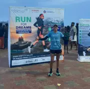 Ultra Runner Sufiya Begins 5000 km Run from Kanyakumari to Karakoram for Armed Forces