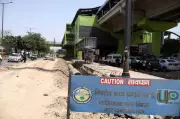 Unguarded Pits in Ghaziabad Pose Danger to Pedestrians and Commuters