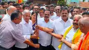 Union Minister V Somanna: No Politics in National Development
