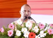 UP CM Attends Swearing-In of New Assam Government