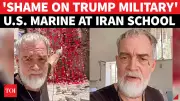 US Marine Veteran Blames Trump for Minab School Deaths in Viral Video