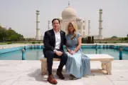 US Secretary of State Marco Rubio Visits Taj Mahal with Wife During India Tour