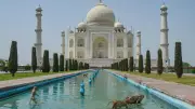 US Secretary of State Marco Rubio Visits Taj Mahal with Wife in Agra