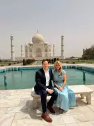 US Secretary of State Marco Rubio Visits Taj Mahal with Wife, Praises 'Love Treasure'