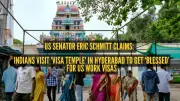 US Senator Eric Schmitt Targets Indian H-1B Visa, Hindu Temple in MAGA Push